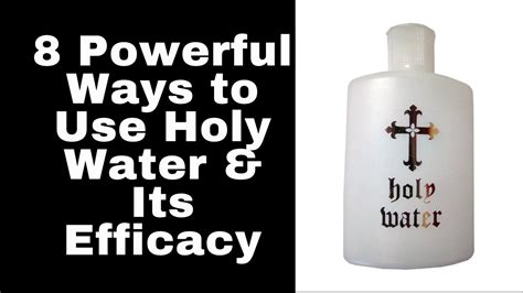 8 Powerful Ways to Use Holy Water: A Catholic .